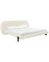 TOV FURNITURE TOV FURNITURE OPHELIA FAUX WOOL BED