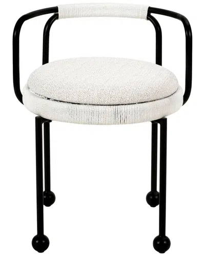 Tov Furniture Pansy Outdoor Dining Chair In Gray