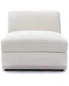 Tov Furniture Perry Chenille Modular Armless Chair