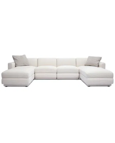 Tov Furniture Perry Chenille Modular U-sectional