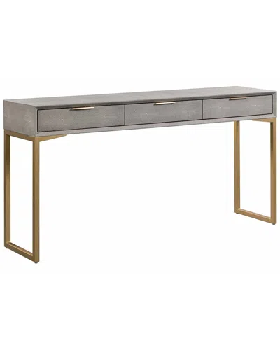 Tov Furniture Pesce Console Table In Grey