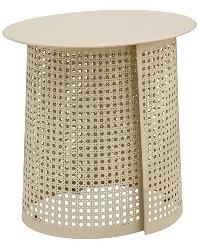Tov Pesky Eggnog Cream Side Table