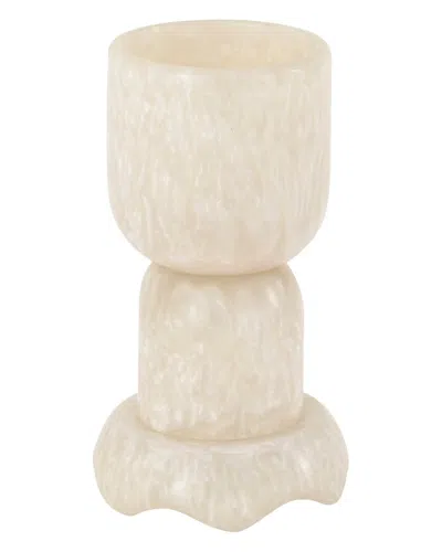 Tov Furniture Platform Swirl Kiddush Cup In Tan