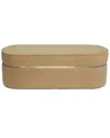 Tov Furniture Pomp Honey Velvet Bench