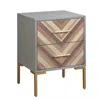 Tov Furniture Quinn Side Table In Grey In Gray