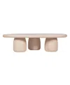 Tov Furniture Rahul Coffee Table In Neutral