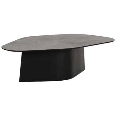 Tov Furniture Roche 48 1/4" Wide Black Ash Geometric Coffee Table