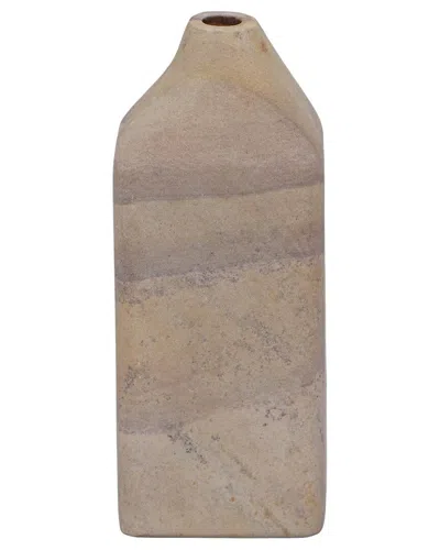 Tov Furniture Saava Straight Vase In Brown