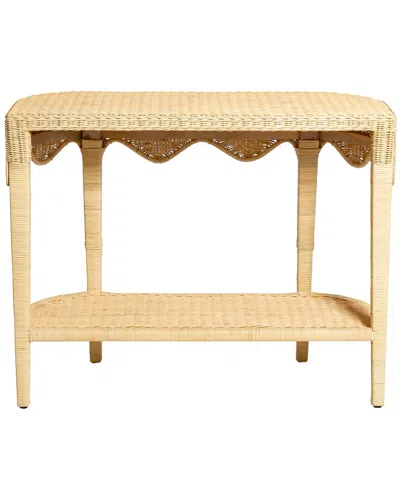 Tov Furniture Sally Rattan Console In Brown