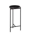 Tov Furniture Samara Side Table In Black