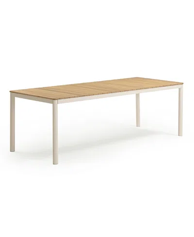 Tov Furniture Sardinia Outdoor Dining Table In Brown