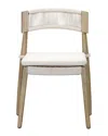 Tov Furniture Set Of 2 Gata Outdoor Dining Chair In White