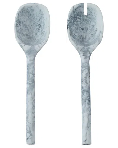 Tov Furniture Set Of 2 Mera Resin Serving Spoons