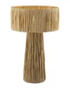 Tov Furniture Shelby Raffia Table Lamp In Beige