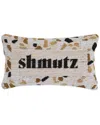Tov Furniture Shmutz Jacquard Cotton Pillow