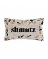 Tov Furniture Shmutz Jacquard Cotton Pillow