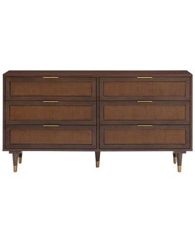 Tov Furniture Sierra 6-drawer Dresser In Brown