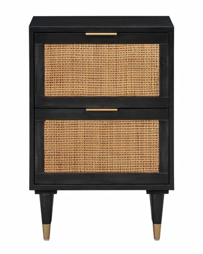 Tov Furniture Sierra Noir Nightstand In Black