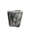 Tov Furniture Slab Faux Marble Short Side Table