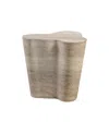 Tov Furniture Slab Faux Marble Short Side Table