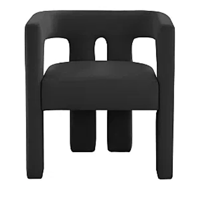 Tov Furniture Sloane Velvet Chair In Black