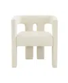 Tov Furniture Sloane Cream Velvet Chair In Cream