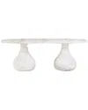 Tov Furniture Smooch Indoor/outdoor 87in Oval Dining Table