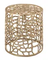 Tov Sophia Side Table In Gold