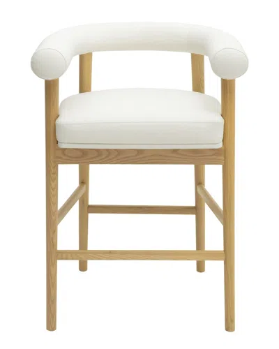 Tov Furniture Spara Counter Stool In White