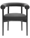 Tov Furniture Spara Faux Leather Dining Chair In Black