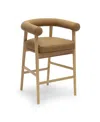 Tov Furniture Spara Faux Leather Counter Stool