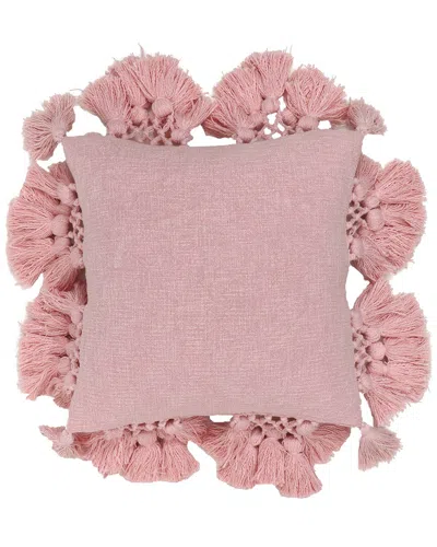 TOV FURNITURE TOV FURNITURE STONE WASHED TASSELED PILLOW
