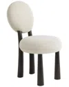 Tov Furniture Sulley Chenille Dining Chair In Neutral