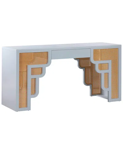 Tov Furniture Suzie Executive Desk In Blue