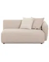 Tov Furniture Sylvie Cream Boucle Right Arm 2-seater Loveseat