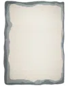 Tov Furniture Tarba Grey Hand-tufted Rectangular Floor Rug In Neutral