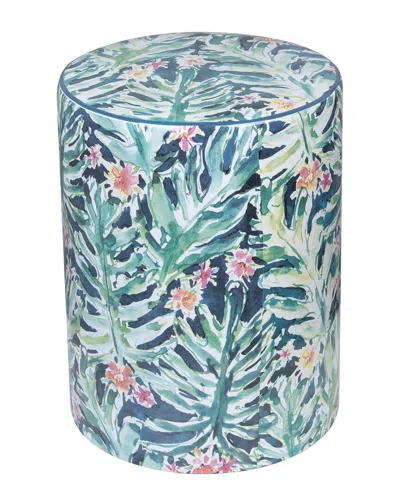 Tov Furniture Taurus Ceramic Stool In Multi