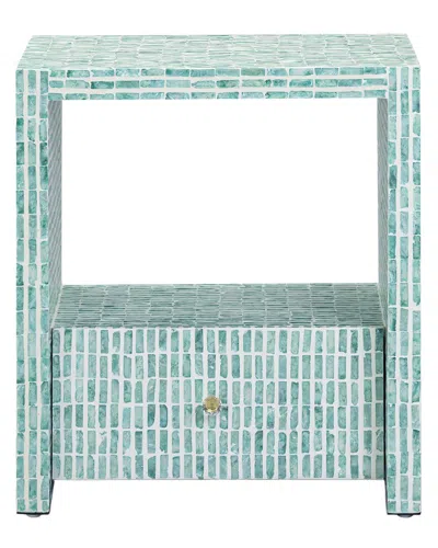 Tov Furniture Tia Mother Of Pearl Nightstand In Multi