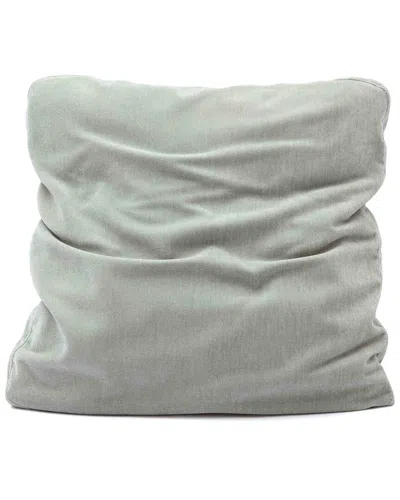 Tov Furniture Tipsy 20in Upcycled Chenille Square Floppy Pillow