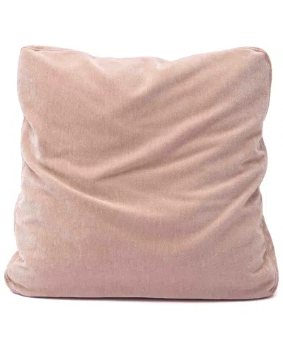 Tov Furniture Tipsy 20in Upcycled Chenille Square Floppy Pillow