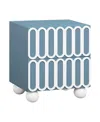 Tov Furniture Tori Motif 2-drawer Nightstand In Blue
