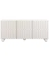 Tov Furniture Tori Motif Buffet In White