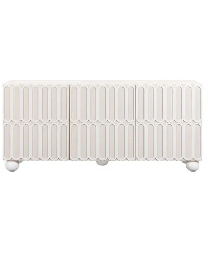 Tov Furniture Tori Motif Buffet In White