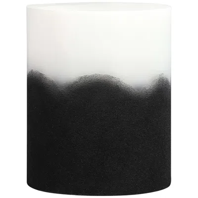 Tov Furniture Tov Matra 14 1/2" Wide Black And White Modern Side Table