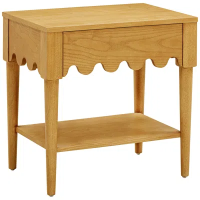 Tov Furniture Tov Oodle 24" Wide Natural Ash Wood 1-drawer Modern Nightstand