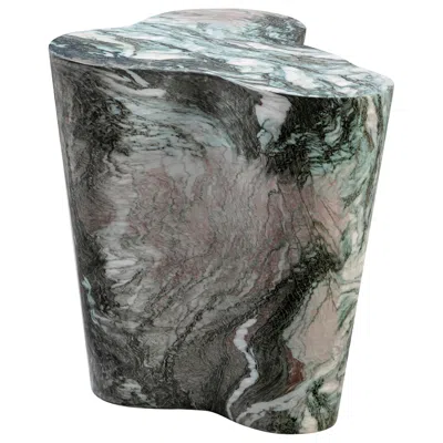 Tov Furniture Tov Slab 22" Wide Modern Gray Blush Faux Marble Side Table