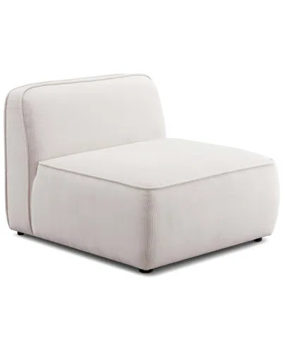 Tov Furniture Travie Performance Corduroy Velvet Armless Chair