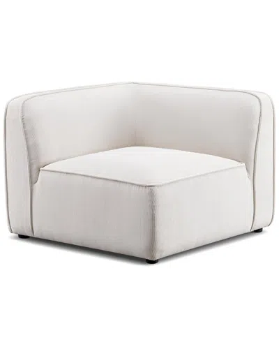 Tov Furniture Travie Performance Corduroy Velvet Corner Chair
