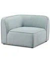 Tov Furniture Travie Performance Corduroy Velvet Corner Chair