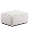 Tov Furniture Travie Performance Corduroy Velvet Ottoman